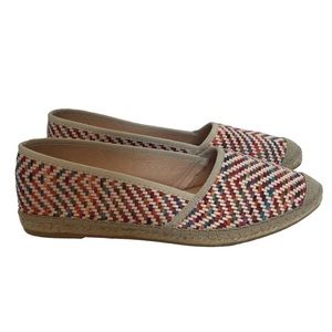 Clark’s Narrative Woven Espadrille Women's size 9